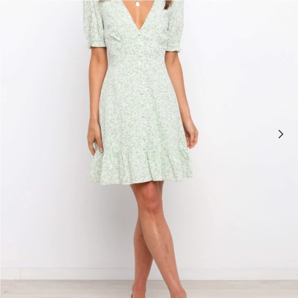 Petal & Pup Puff Sleeve Dress